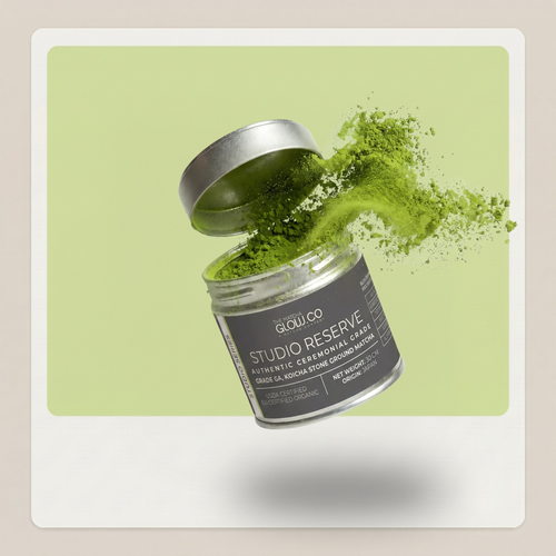Matcha Glow Studio Series - Studio Reserve Matcha - 30 GM - Authentic Ceremonial Grade Matcha