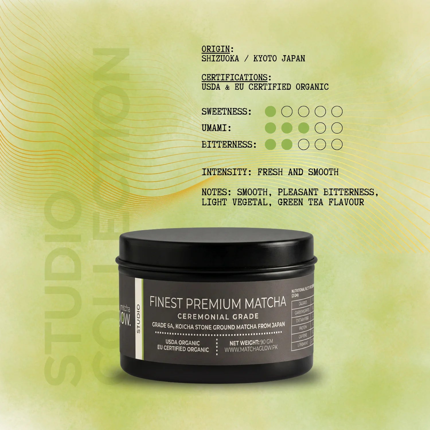 Studio Reserve Matcha - 90 GM