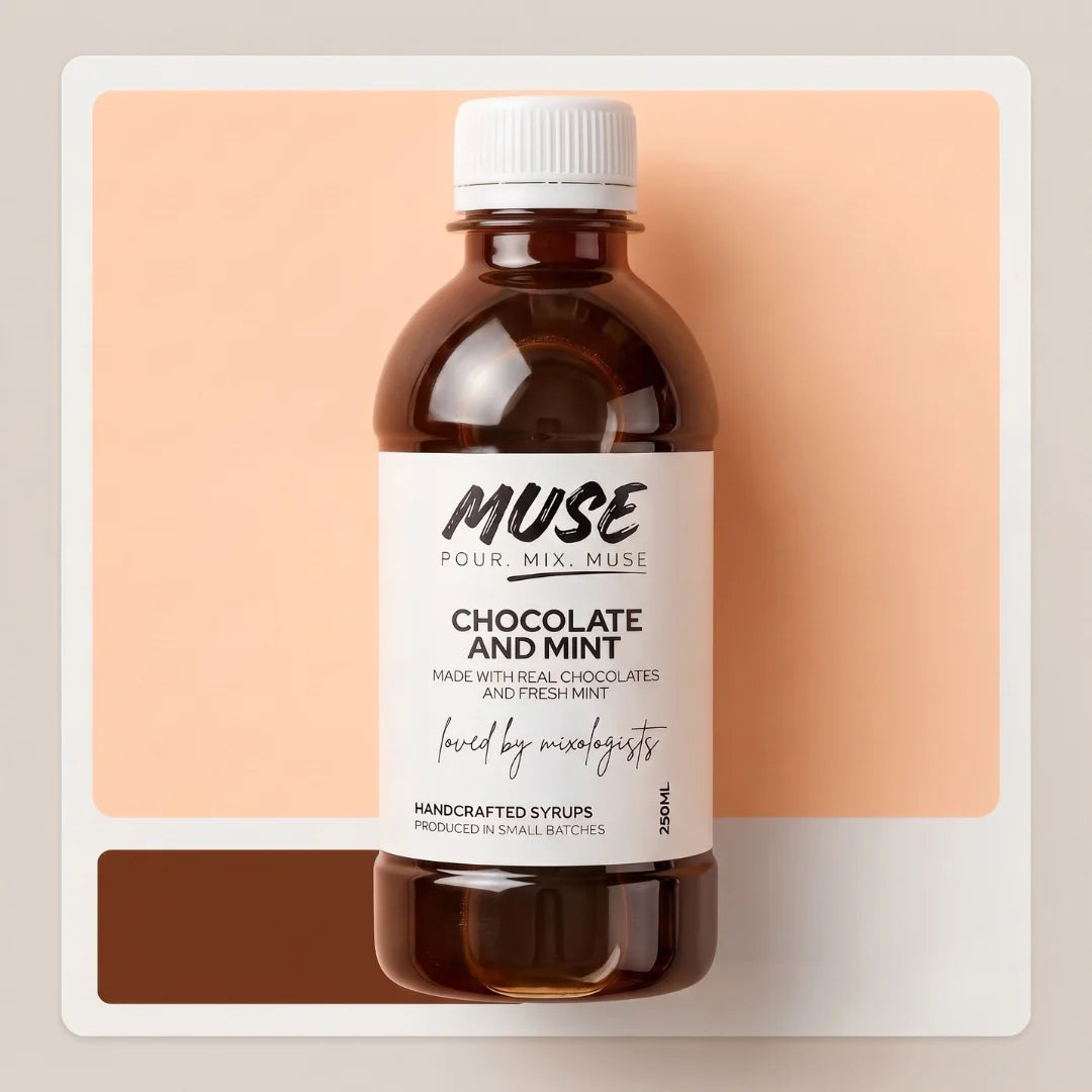 Premium Chocolate and Mint Syrup for coffee and matcha in Pakistan