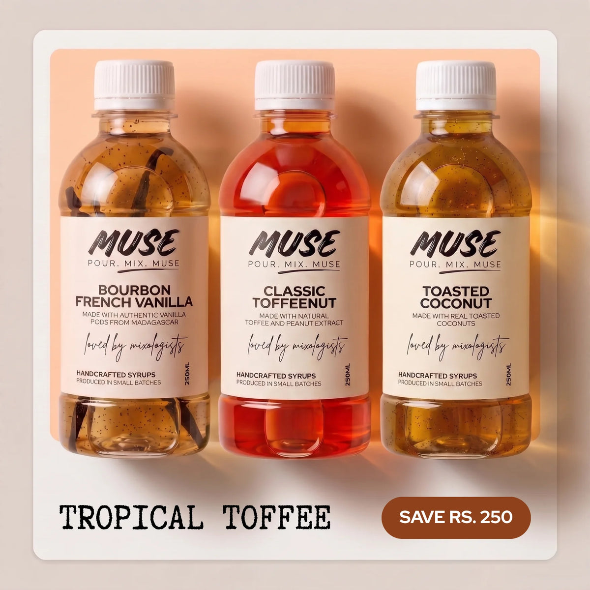 Tropical Toffee Trio