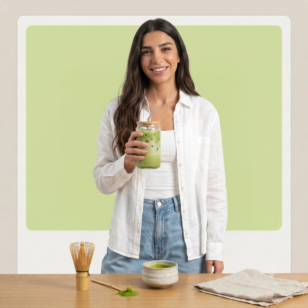 Signature Matcha Glass