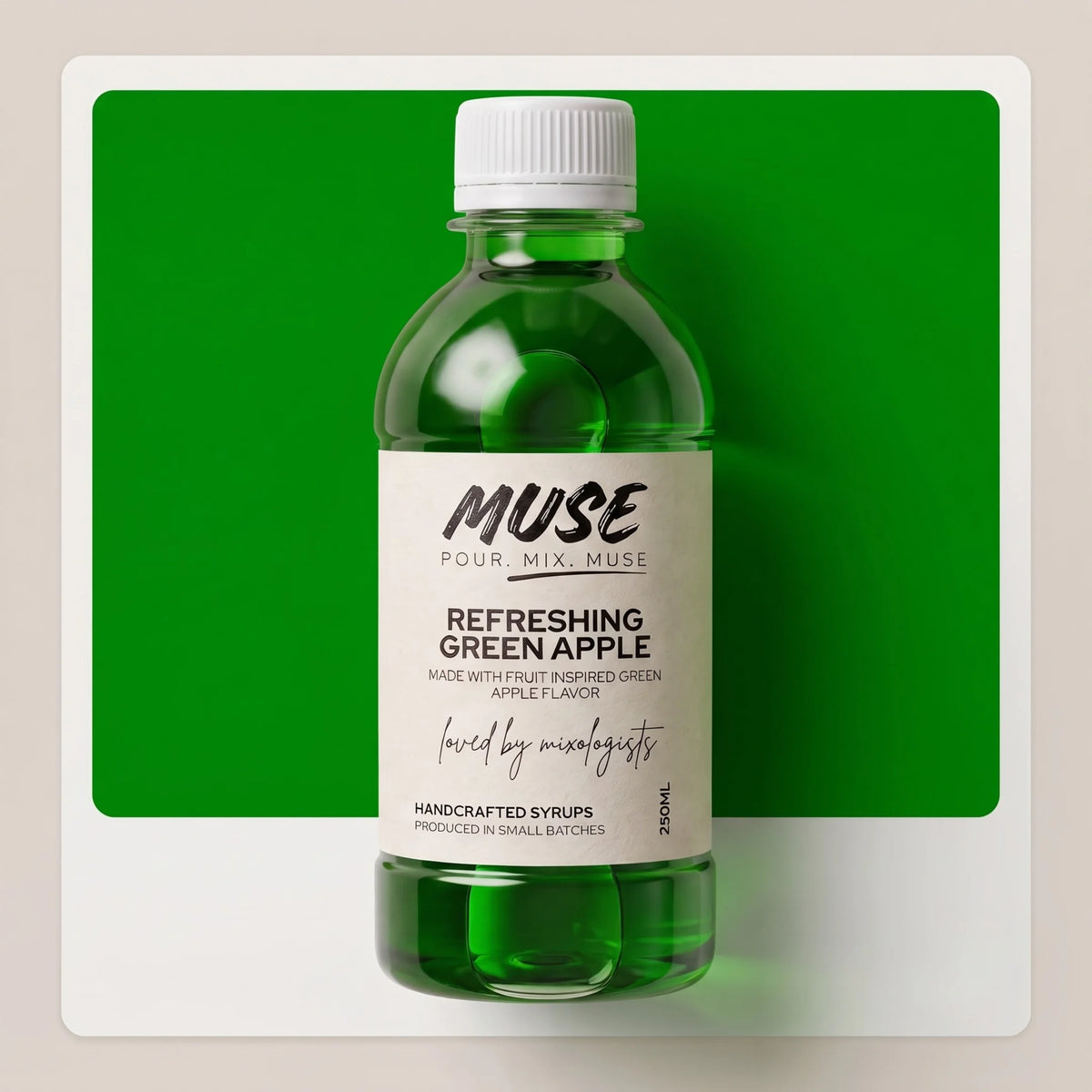 Premium Refreshing Green Apple Syrup in Pakistan