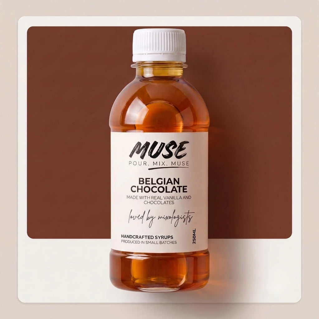 Premium Belgian Chocolate Syrup for coffee and matcha in Pakistan
